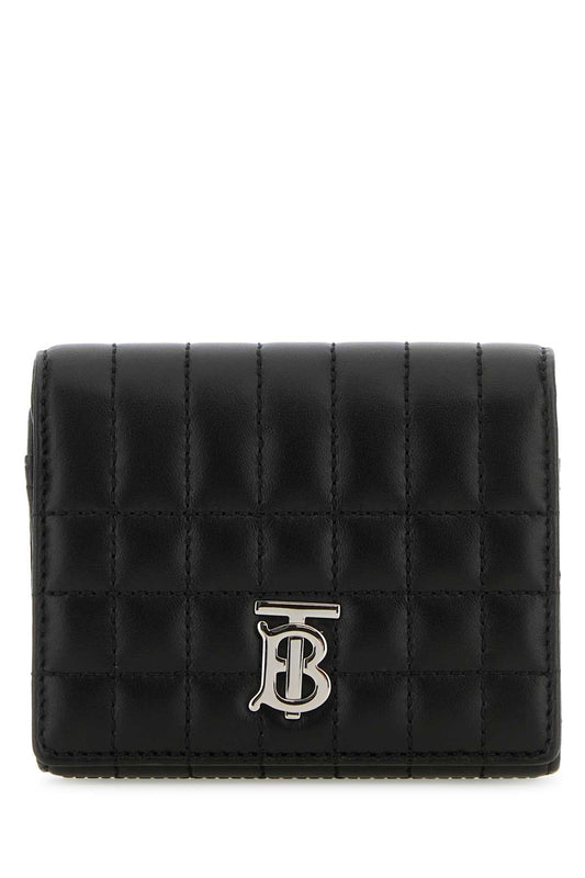 Burberry Women Black Leather Small Lola Wallet