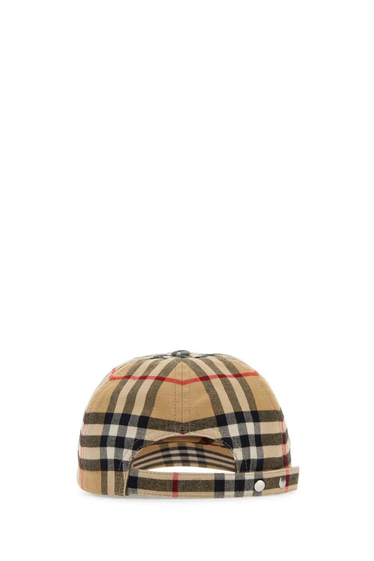 Burberry Unisex Embroidered Cotton Baseball Cap