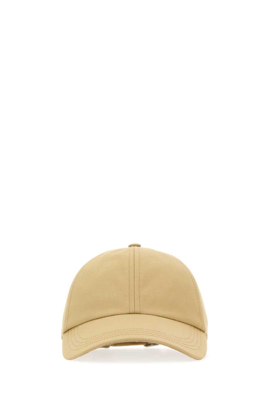 Burberry Women Beige Polyester Blend Baseball Cap