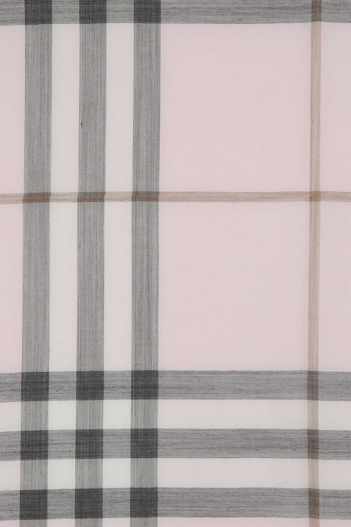 Burberry Unisex Embroidered Wool Blend Foulard