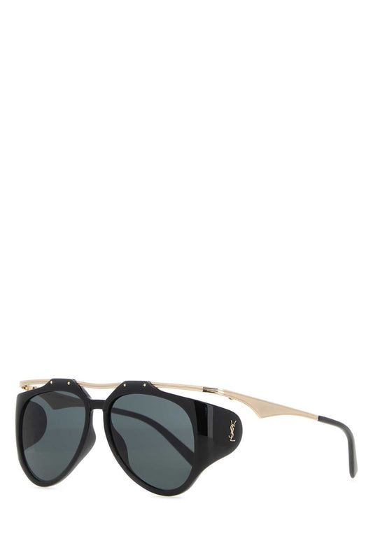 Saint Laurent Women Black Acetate M137 Amelia Sunglasses