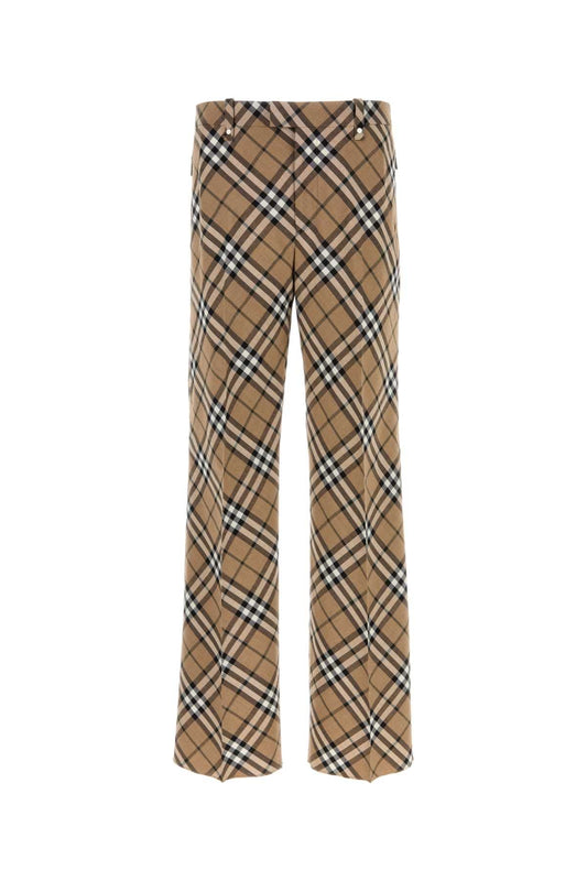 Burberry Men Embroidered Polyester Blend Pant
