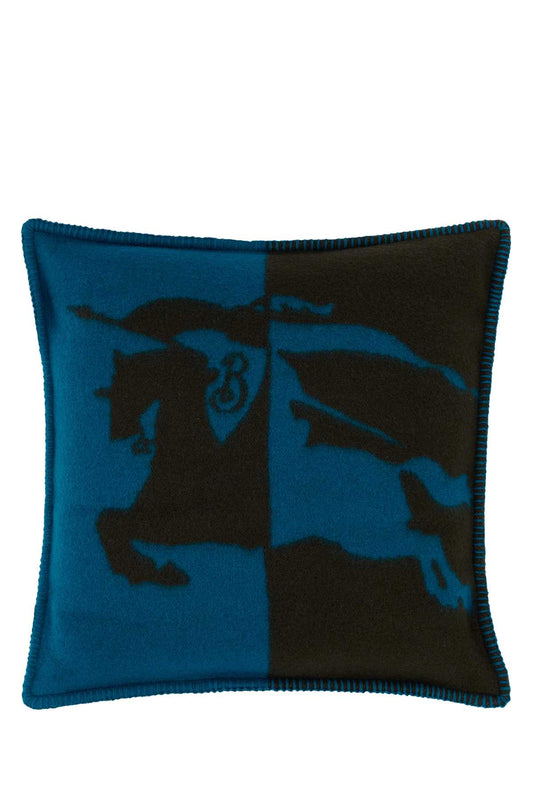 Burberry Unisex Two-Tone Wool Pillow