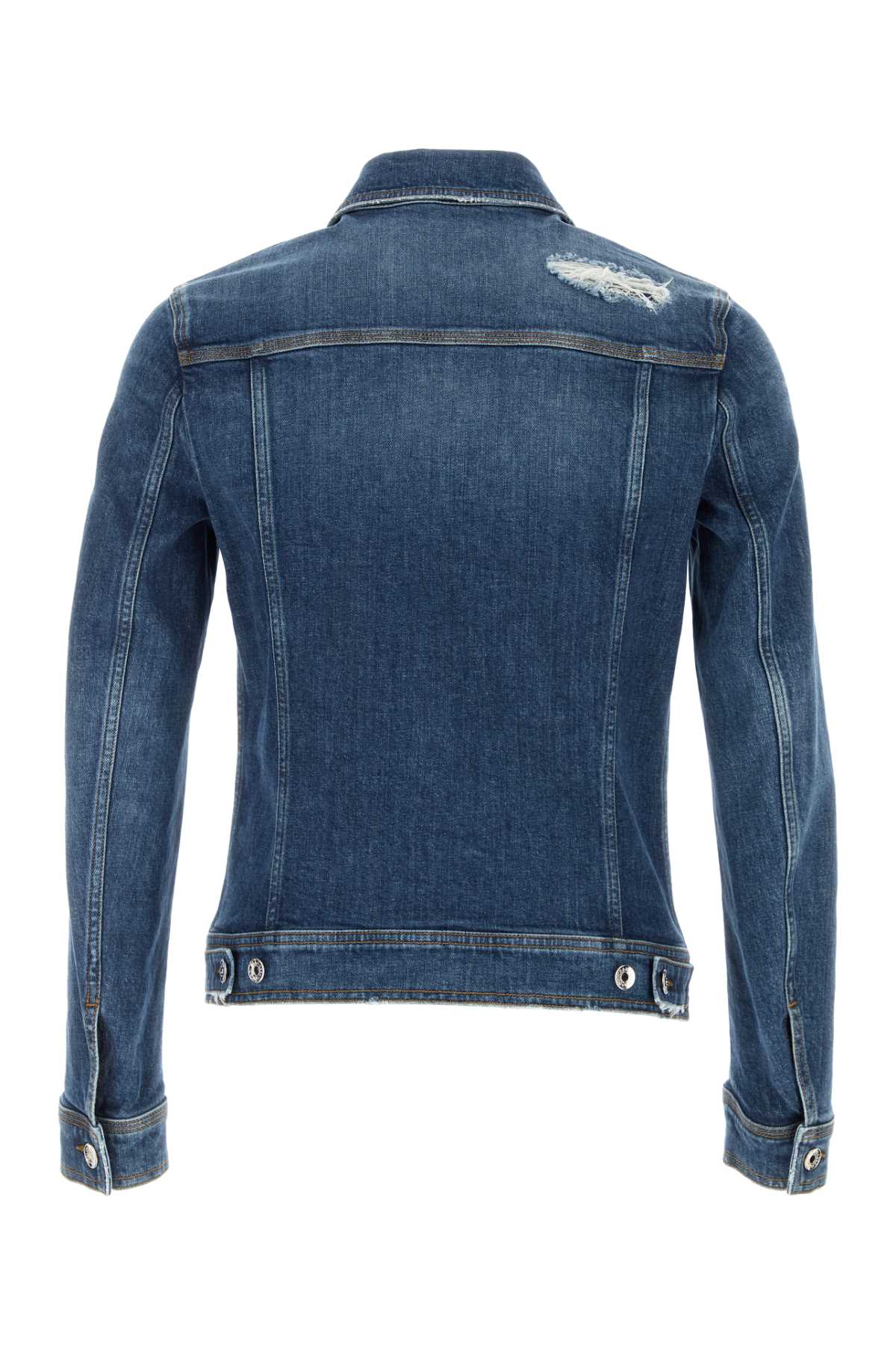 Dolce & Gabbana Men Stretch Denim Jacket