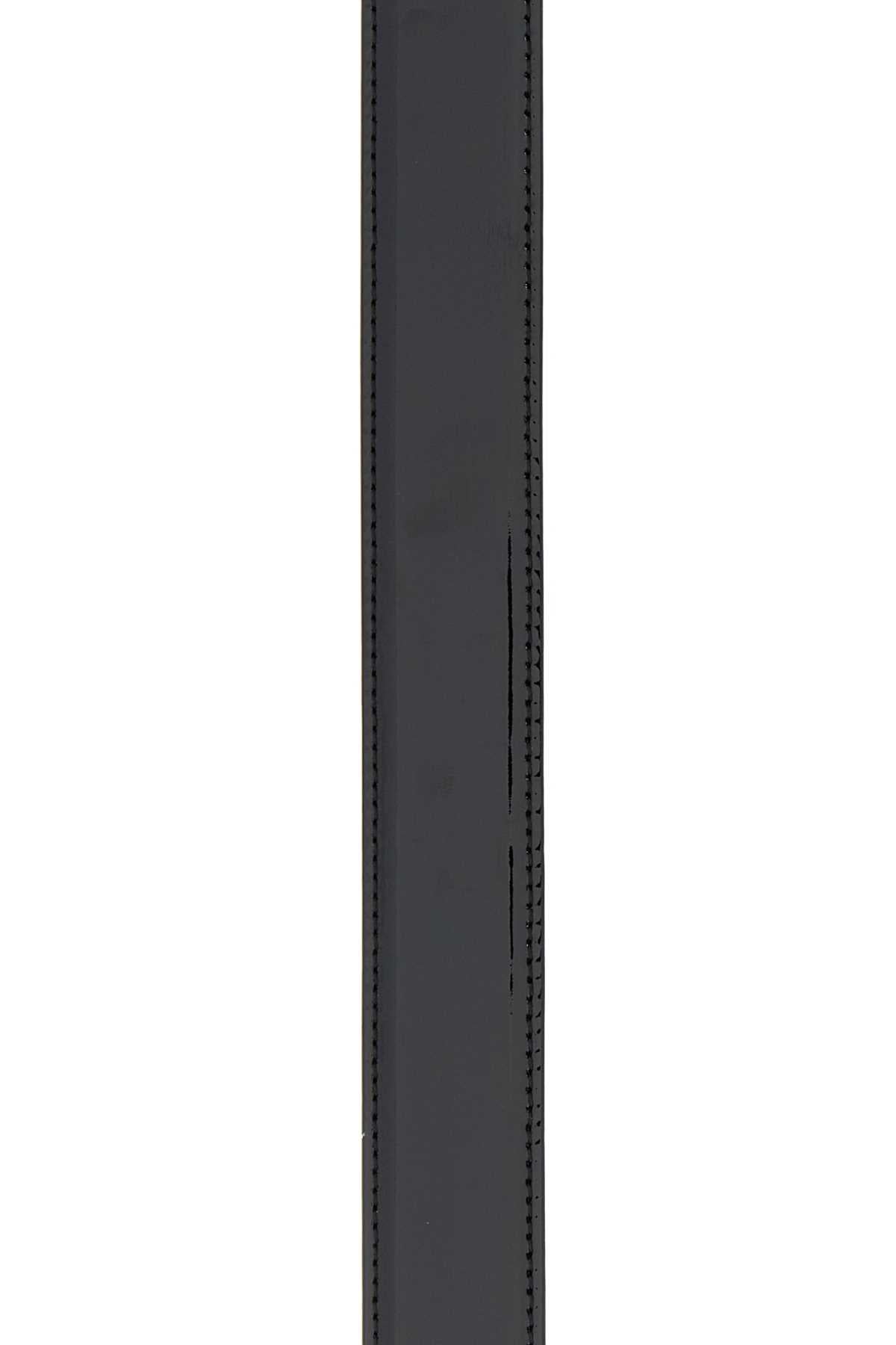 Dolce & Gabbana Men Black Leather Belt