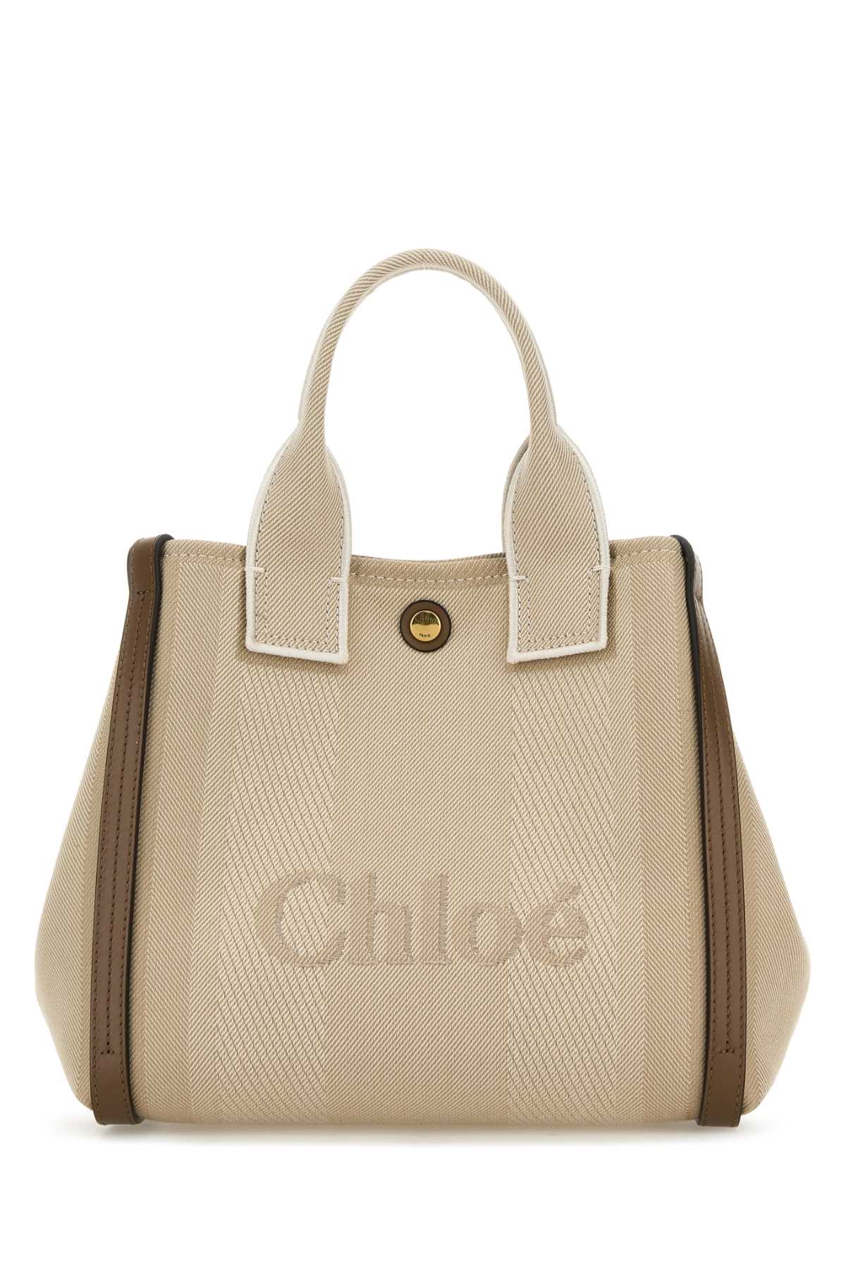 Chloe Women Multicolor Canvas Small Chloe Carry Shopping Bag