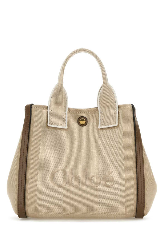 Chloe Women Multicolor Canvas Small Chloe Carry Shopping Bag
