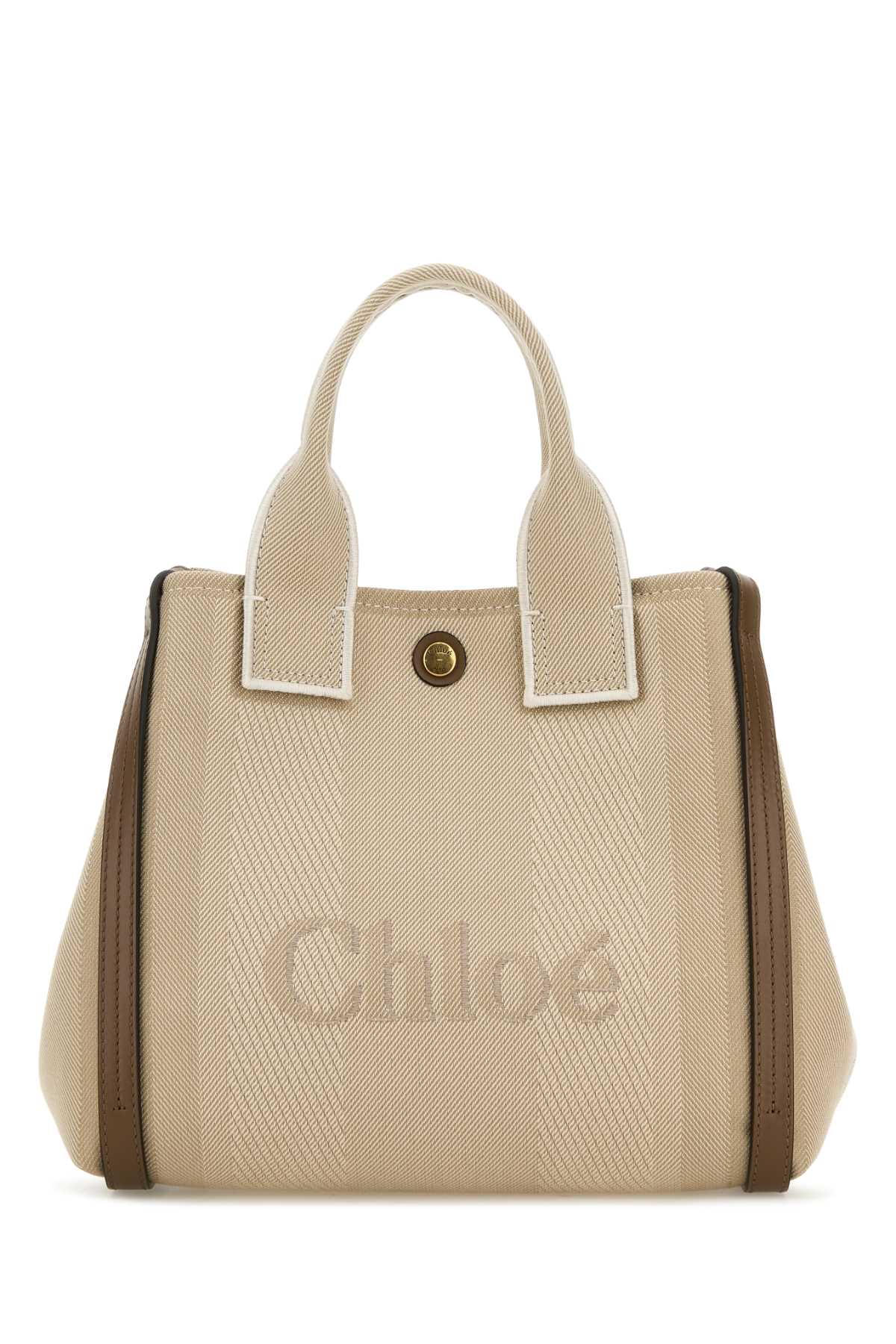 Chloe Women Multicolor Canvas Small Chloe Carry Shopping Bag
