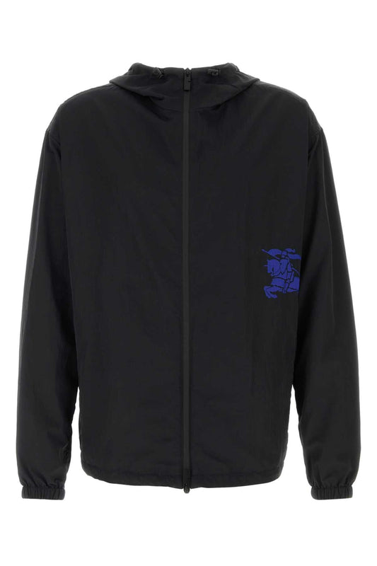 Burberry Men Black Nylon Jacket