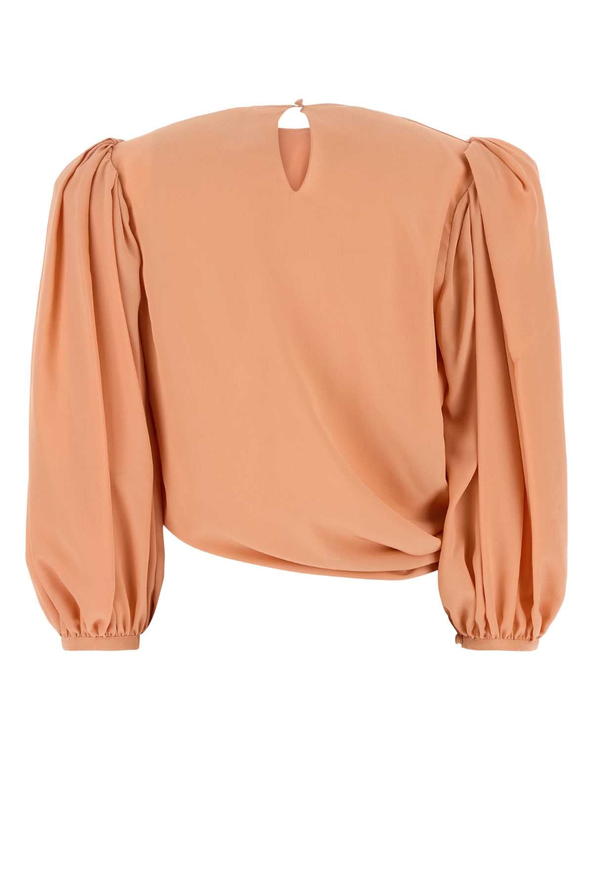 Chloe Women Salmon Crepe Top