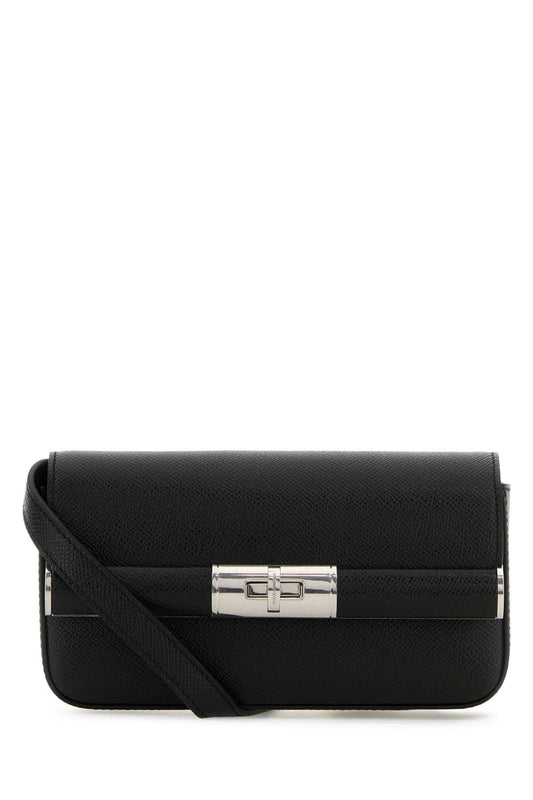 Dolce & Gabbana Men Black Leather Clutch