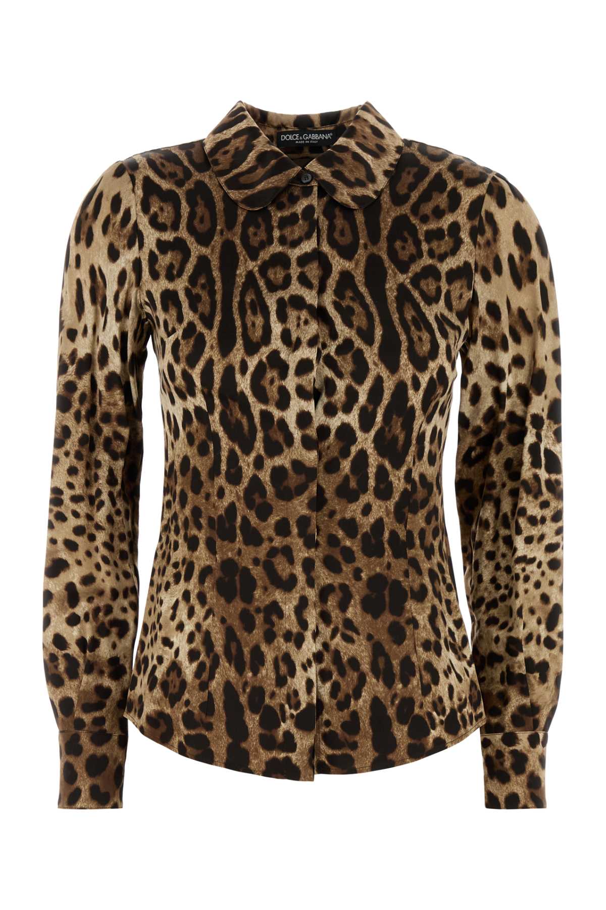 Dolce & Gabbana Women Printed Satin Shirt