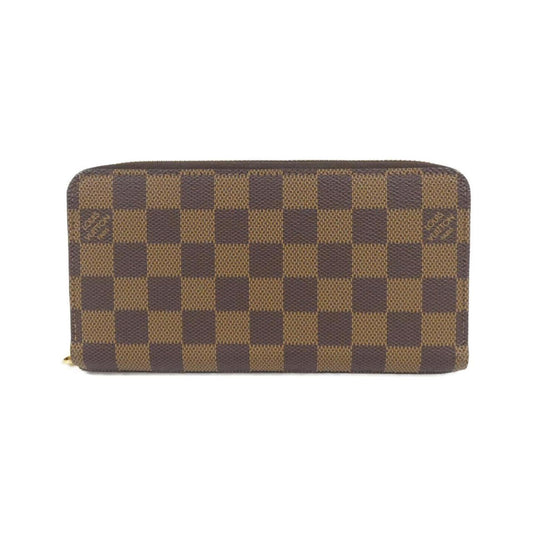 Louis Vuitton Ebene Coated Canvas Long Wallet (Bi-Fold) ()