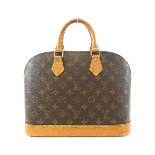 Louis Vuitton Marron Coated Canvas Handbag ()