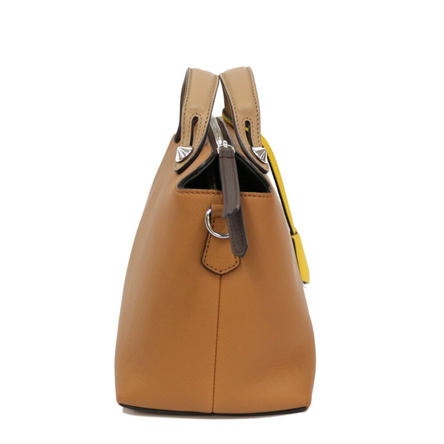 FENDI Shoulder Bag Handbag By The Way Brown Ladies