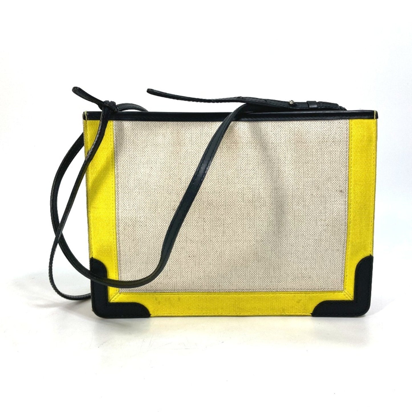 Balenciaga Yellow Leather Shoulder Bag ()