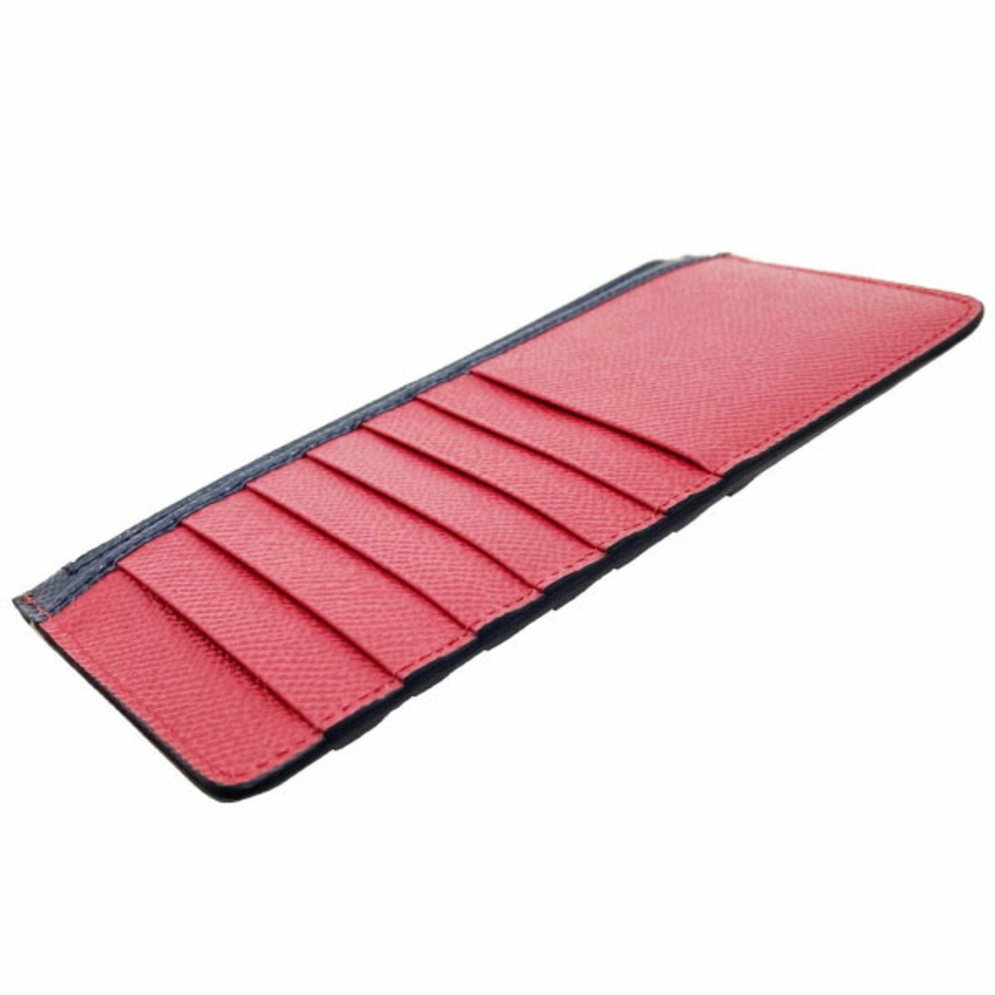 Dolce & Gabbana Multi-Color Navy Red Color Leather Coin Purse/Coin Case ()