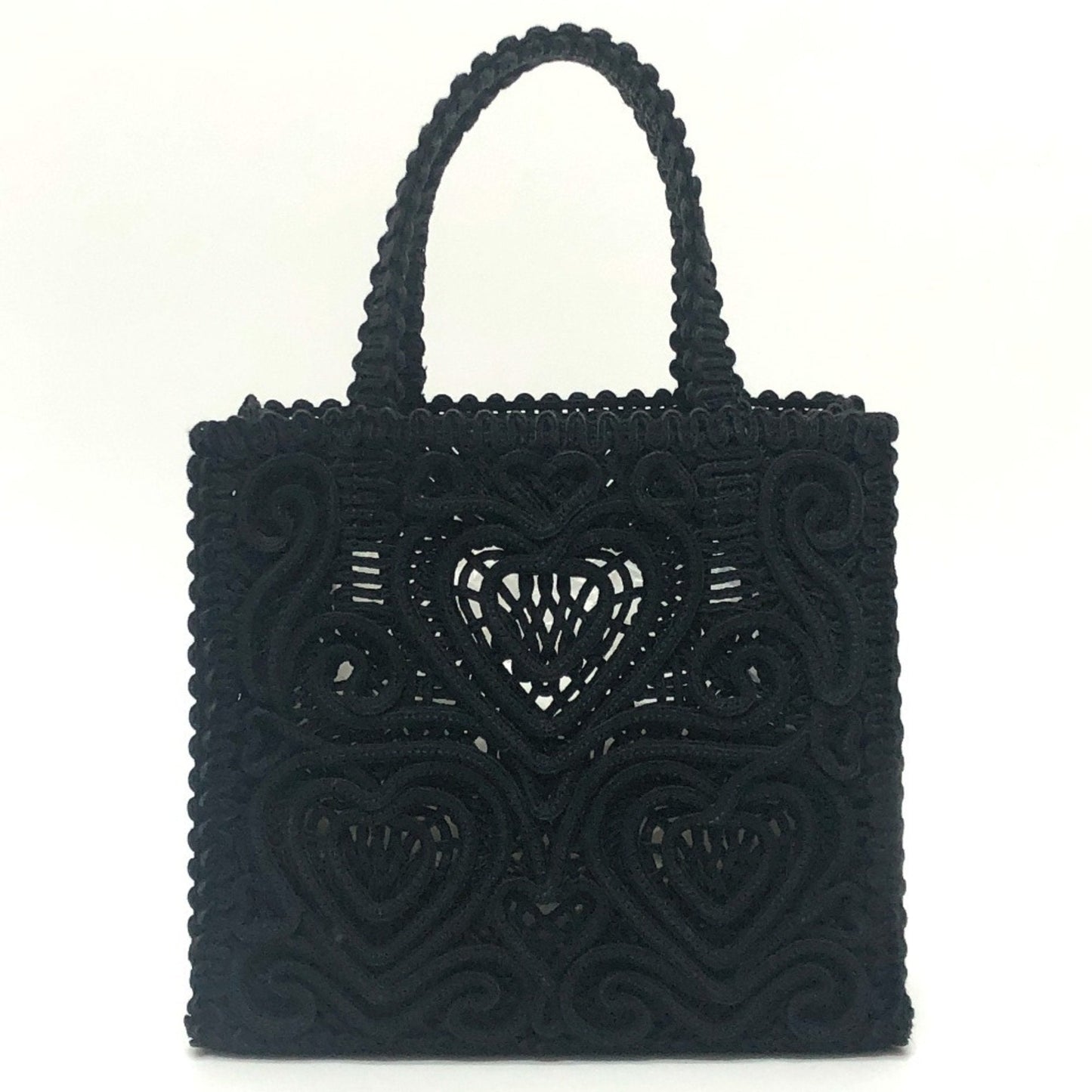 Dolce & Gabbana Black Cotton Handbag ()