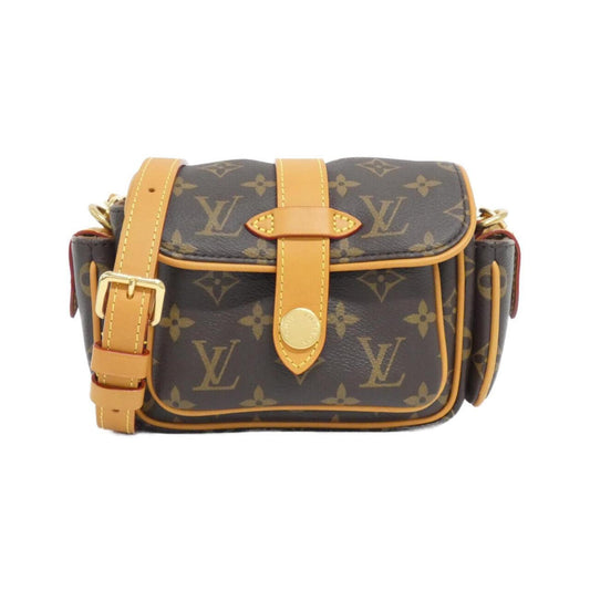 Louis Vuitton Marron Coated Canvas Handbag ()