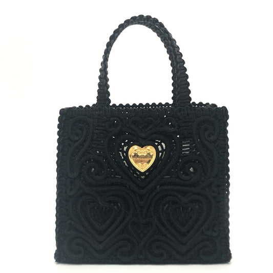 Dolce & Gabbana Black Cotton Handbag ()