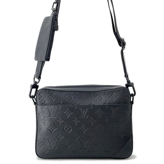 Louis Vuitton Black Monogram Noir Monogram Shadow Shoulder Bag ()