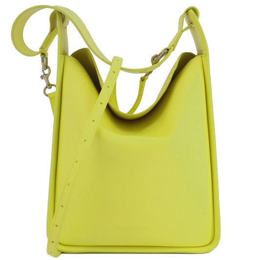Balenciaga Yellow Leather Shoulder Bag ()