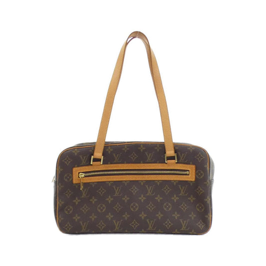 Louis Vuitton Marron Coated Canvas Shoulder Bag ()