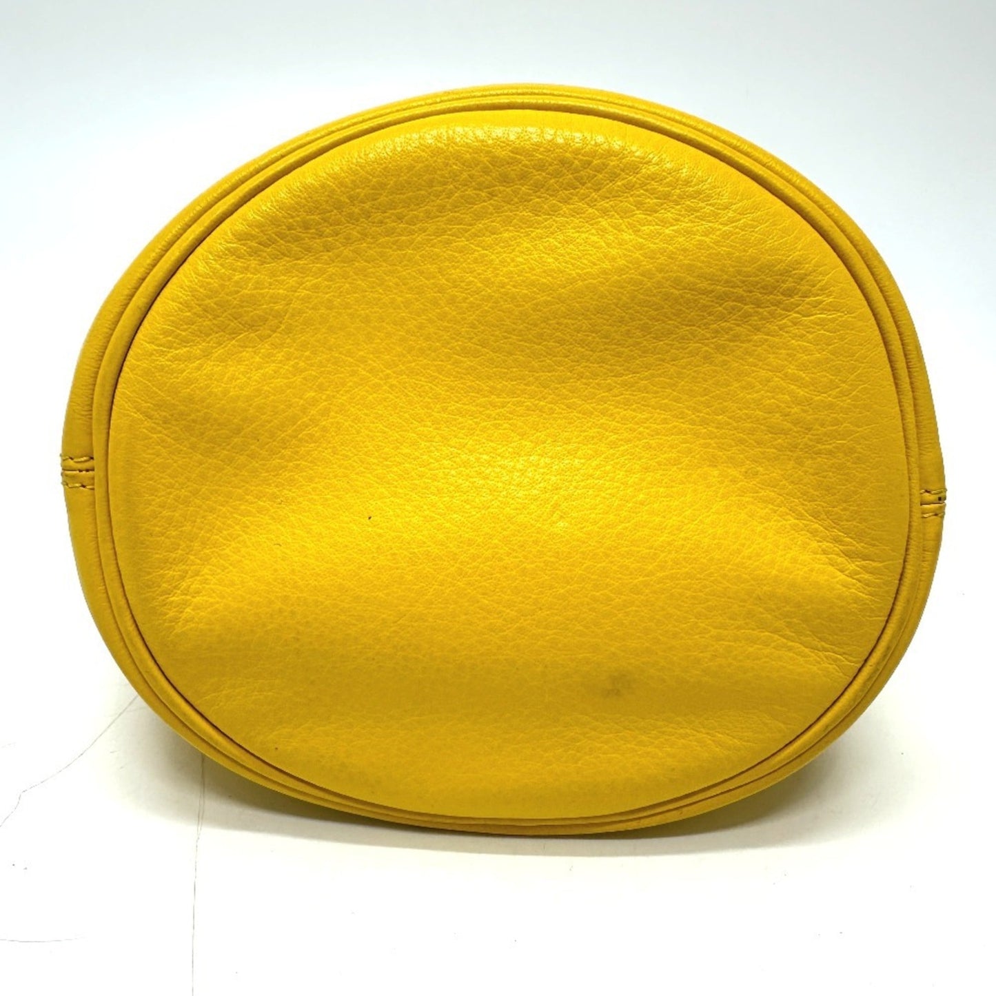 Balenciaga Yellow Leather Handbag Shoulder Bag ()