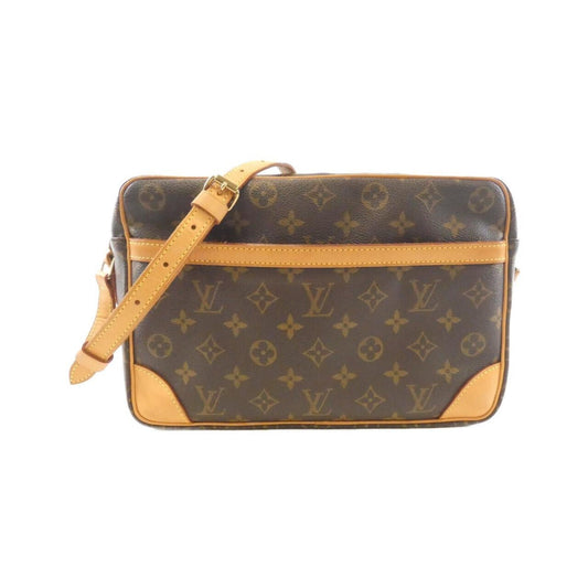 Louis Vuitton Marron Coated Canvas Shoulder Bag ()