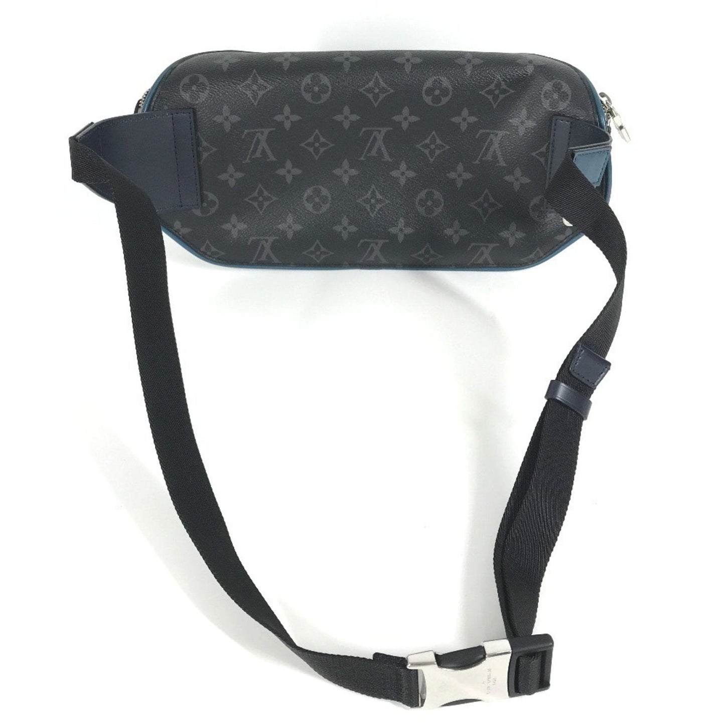 Louis Vuitton Blue Monogram Eclipse Navy Monogram Eclipse Epi Leather Fanny Pack Shoulder Bag ()