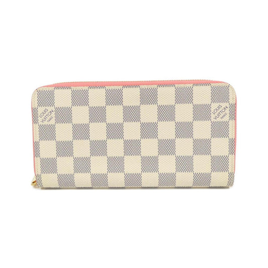 Louis Vuitton Azur Coated Canvas Long Wallet (Bi-Fold) ()