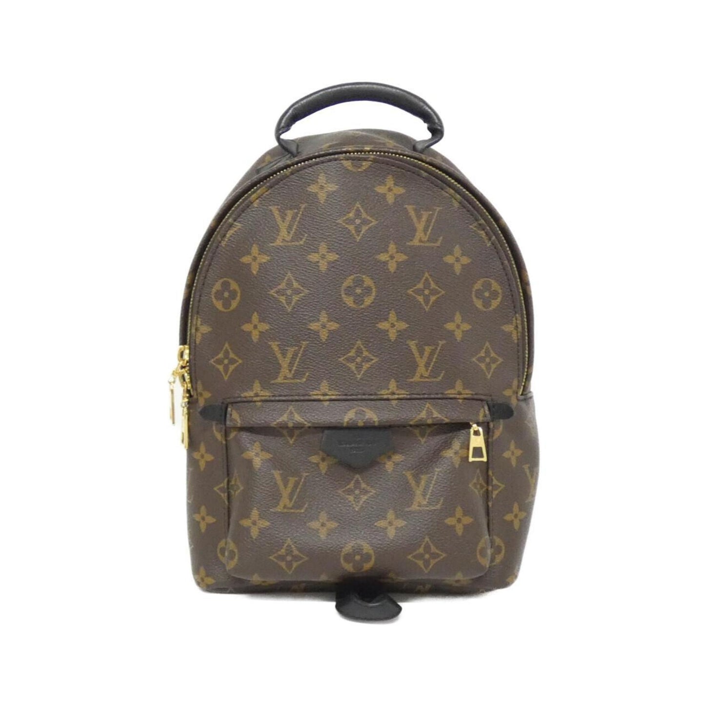 Louis Vuitton Marron Coated Canvas Backpack ()