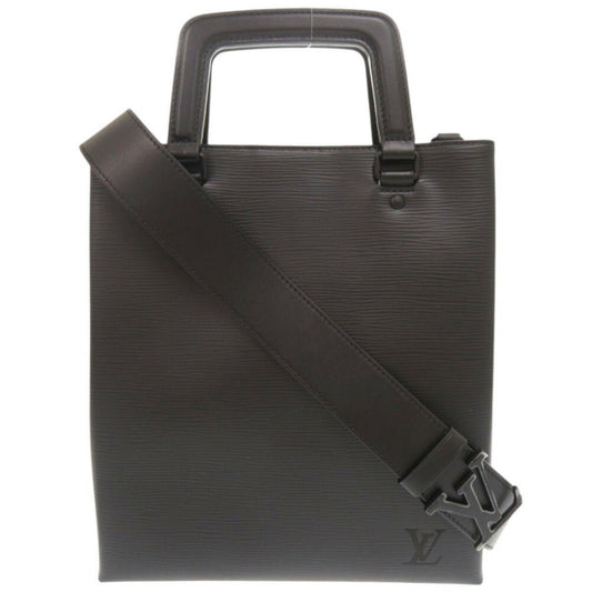 Louis Vuitton Noir Epi Leather Handbag Shoulder Bag ()