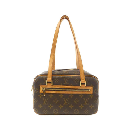 Louis Vuitton Marron Coated Canvas Shoulder Bag ()