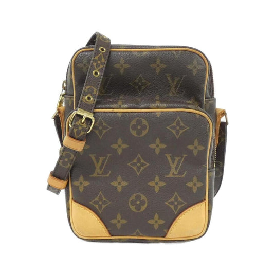 Louis Vuitton Marron Coated Canvas Shoulder Bag ()