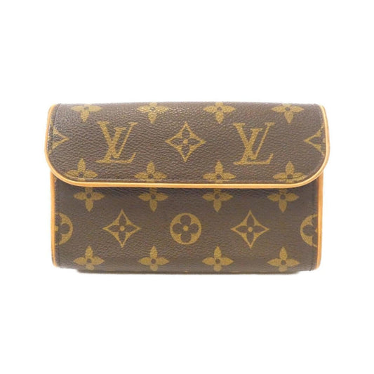Louis Vuitton Marron Coated Canvas Fanny Pack Pochette ()