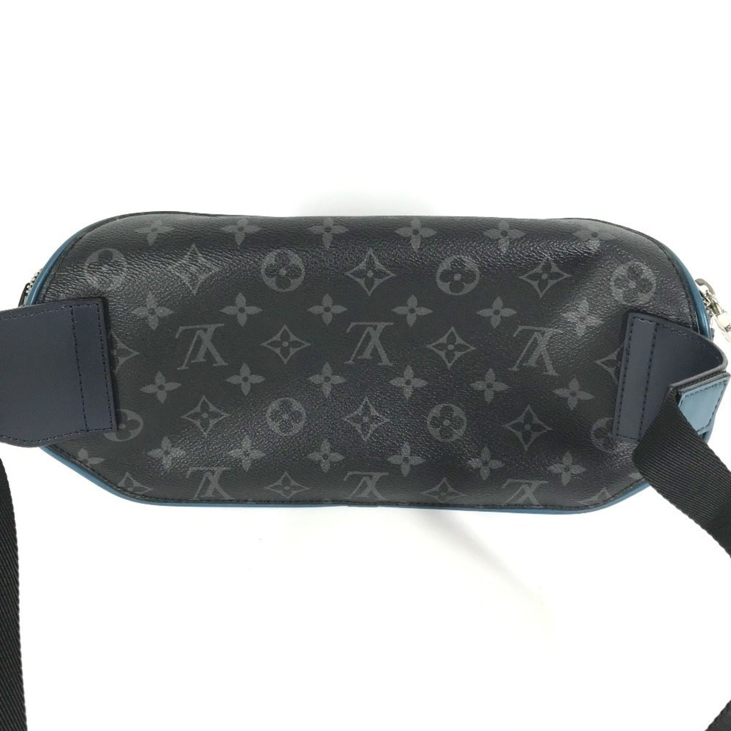Louis Vuitton Blue Monogram Eclipse Navy Monogram Eclipse Epi Leather Fanny Pack Shoulder Bag ()