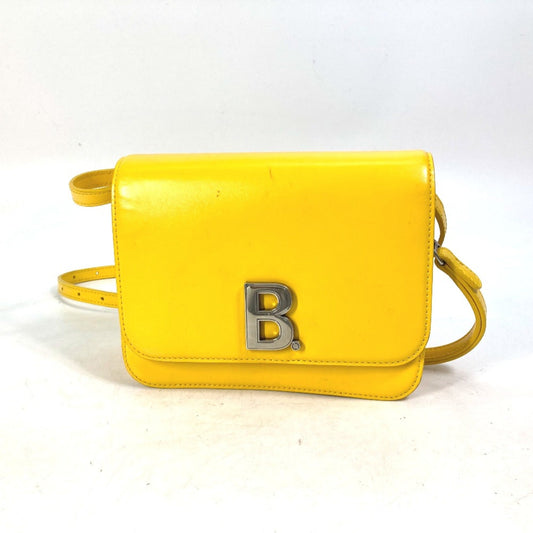Balenciaga Yellow Leather Shoulder Bag ()