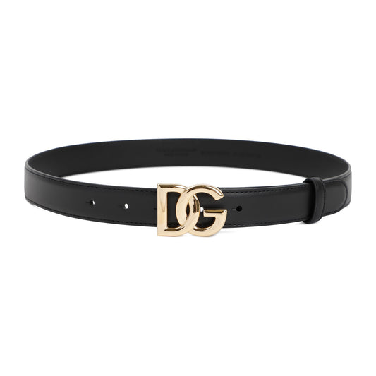 Dolce & Gabbana Logo Leather Belt Women