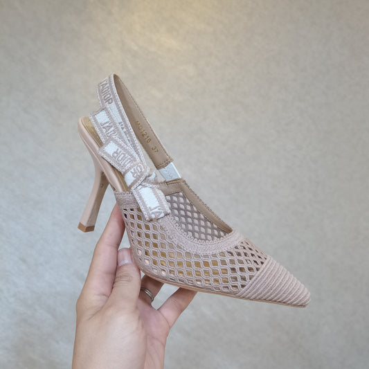 DIOR 25 J'A DIOR Slingback Heel Mesh and Leather 237890