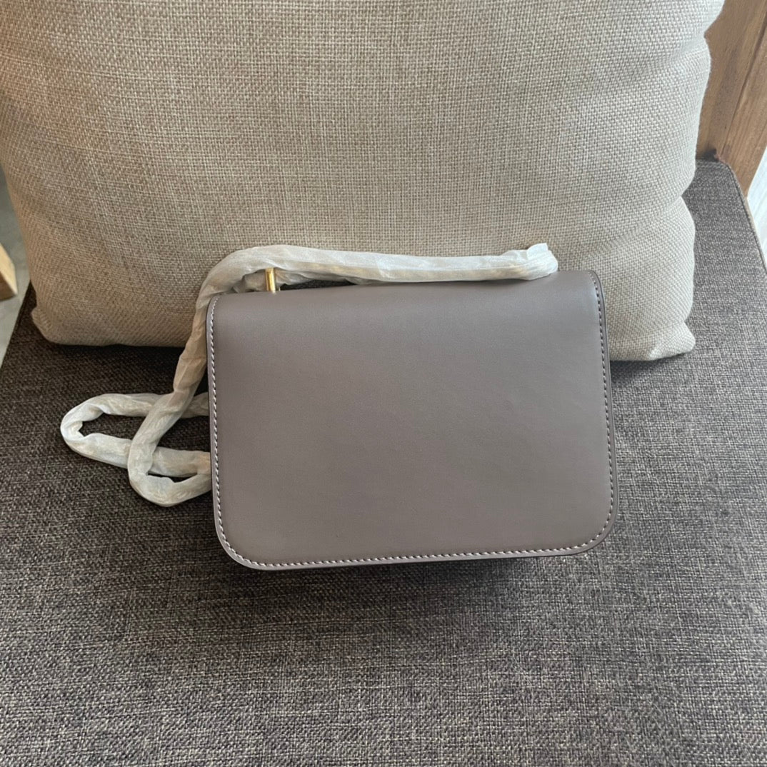 Celine TRIPHOME BOX 18 CALFSKIN GREY