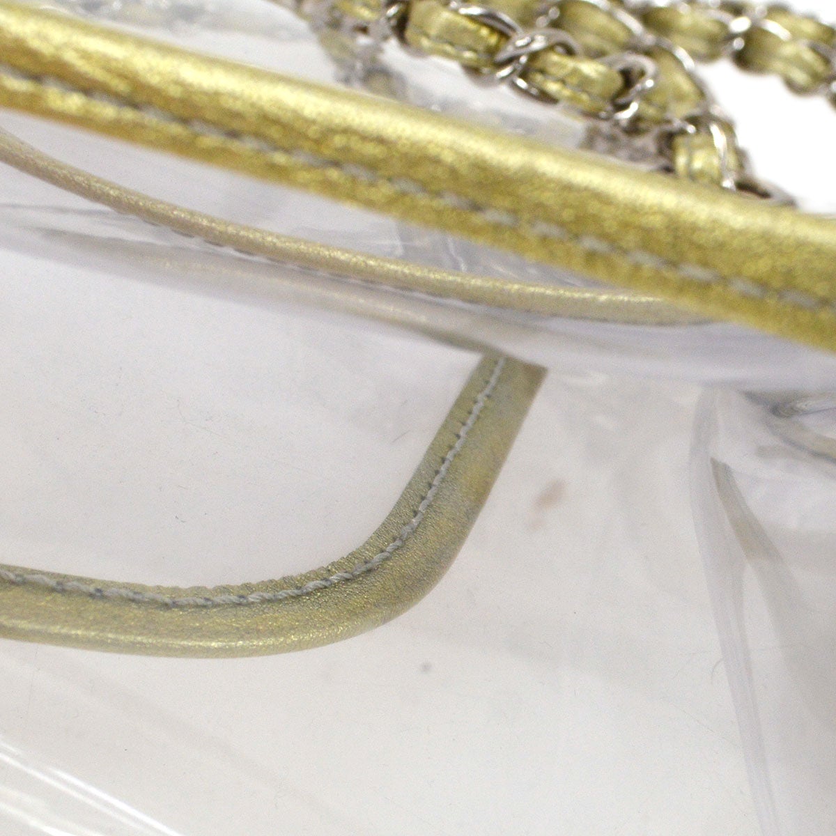 CHANEL 2006-2008 PVC Classic Single Flap Bag Large