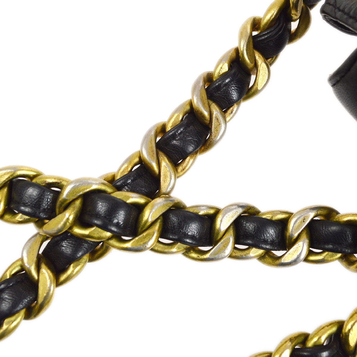 CHANEL * 1991-1994 DUMA Backpack Small Black Lambskin