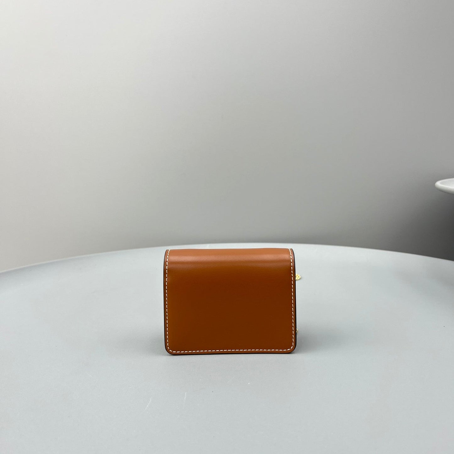 Celine CUIR TRIPHOME 11 CINNAMON BROWN CALFSKIN