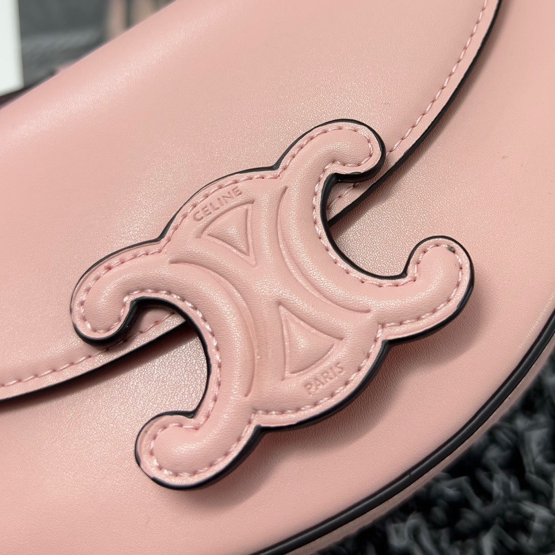 Celine BESACE TRIPHOME 23 LIGHT PINK CALFSKIN