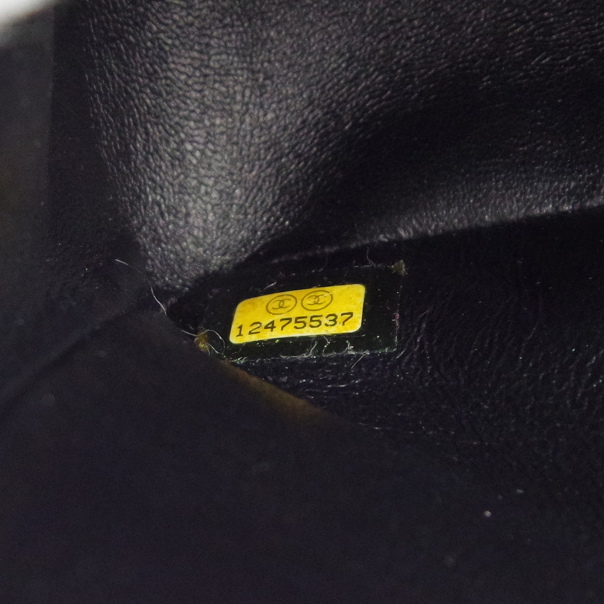 CHANEL Classic Double Flap Medium Shoulder Bag Black Caviar