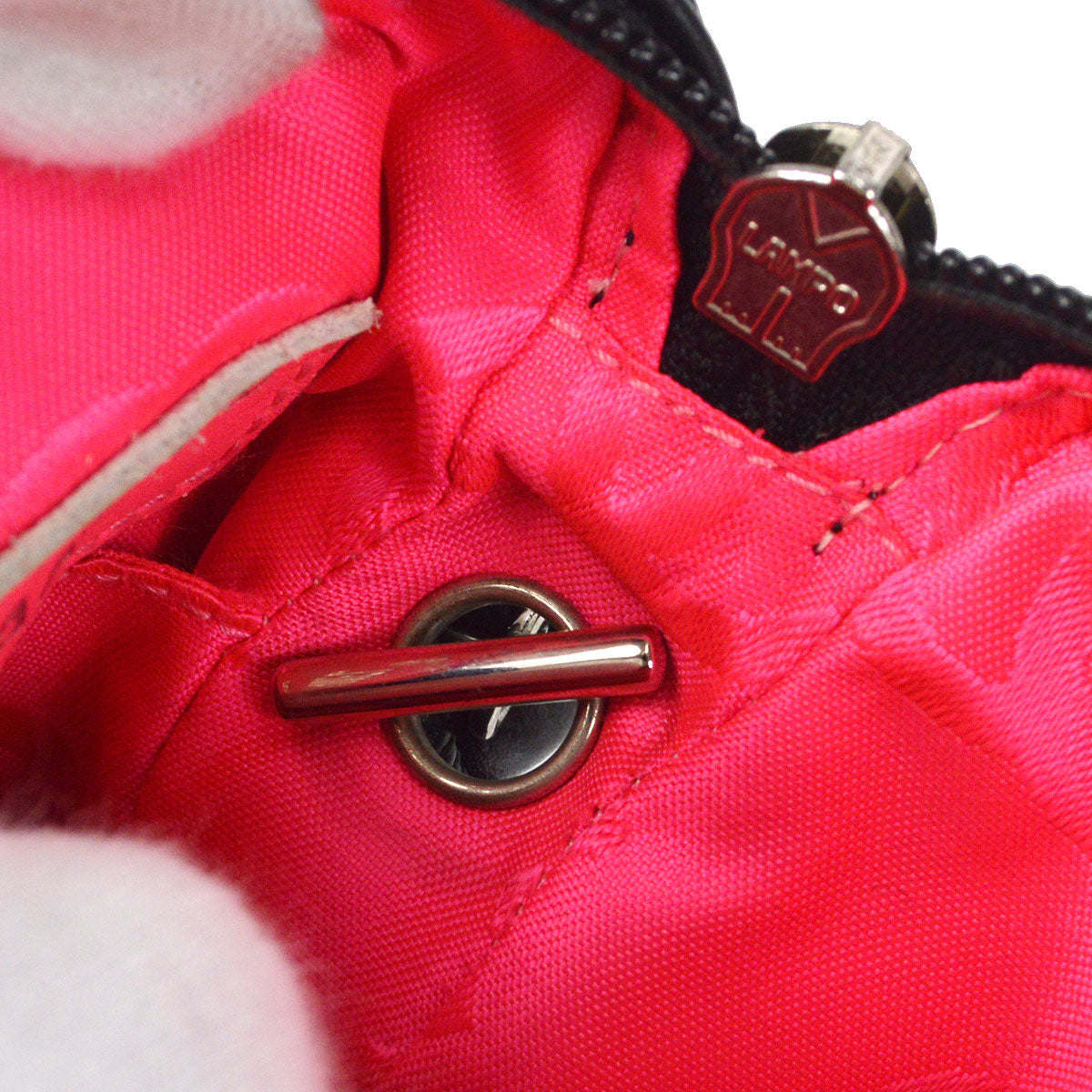 CHANEL Cambon Ligne Shoulder Bag Black Calfskin