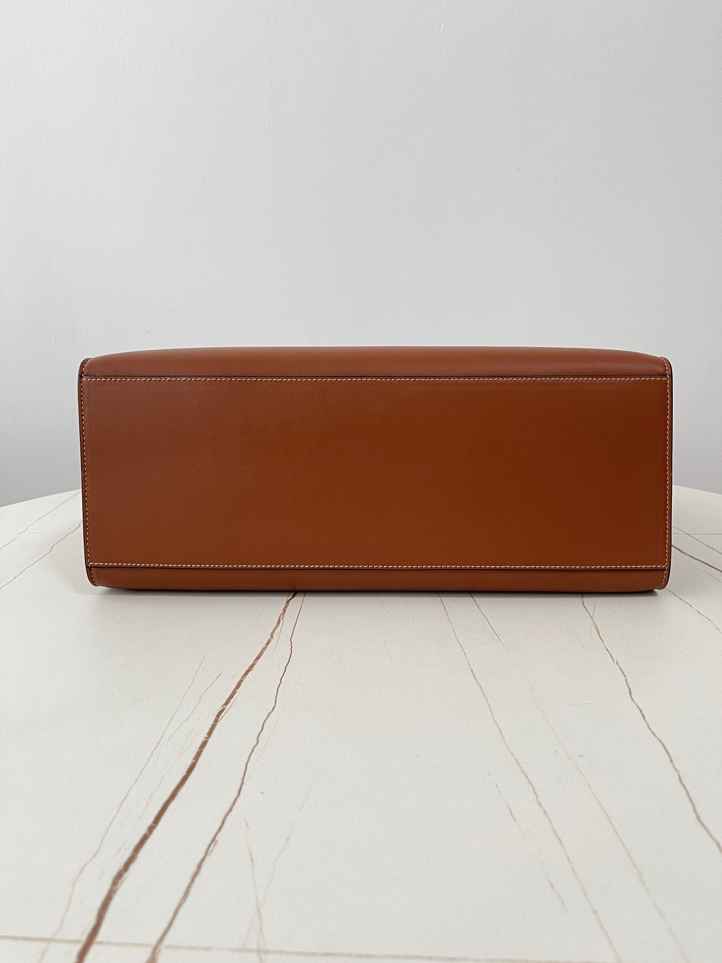 Celine cabas 16 37cm tan calfskin