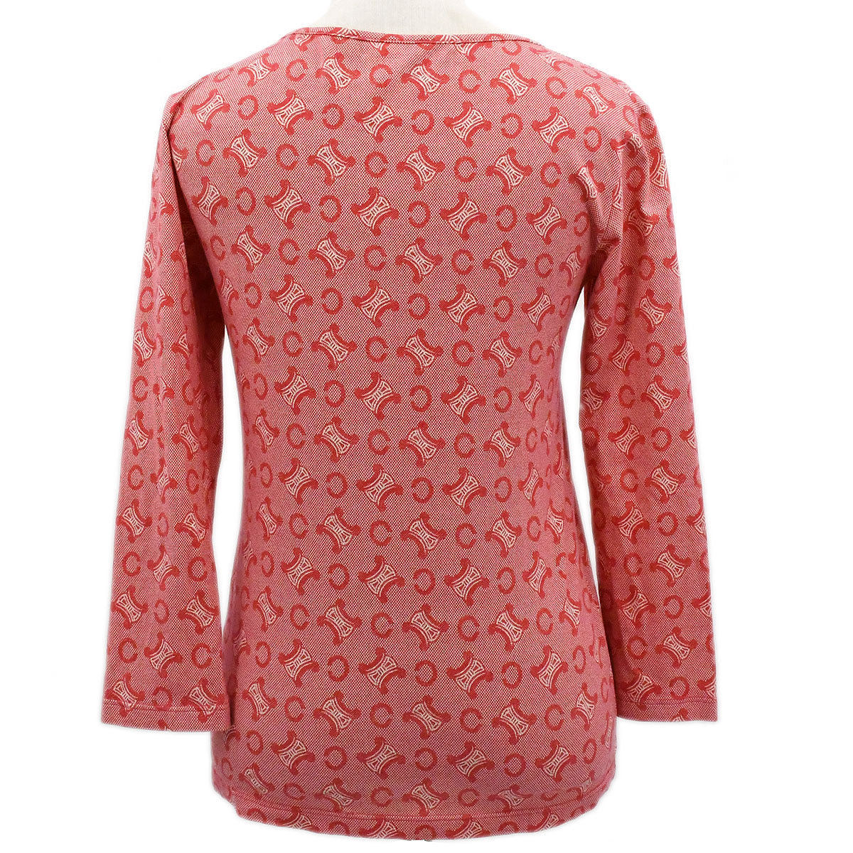 Celine 2000s C Macadam three-quarter sleeved top #L