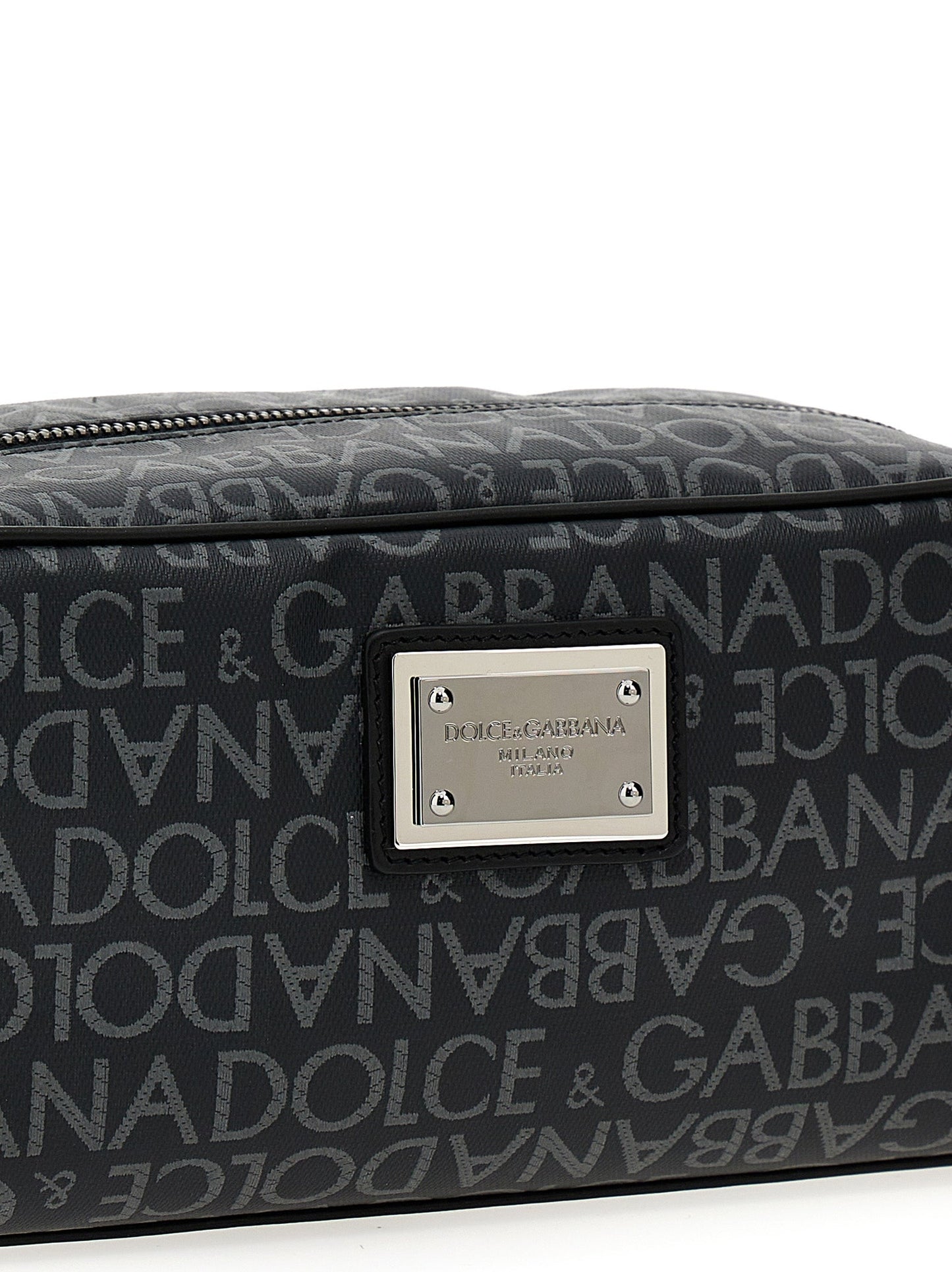 Dolce & Gabbana Men Leather Toiletry Bag